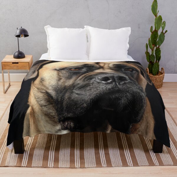Item preview, Bullmastiff on Black designed and sold by Elisabeth Lucas.