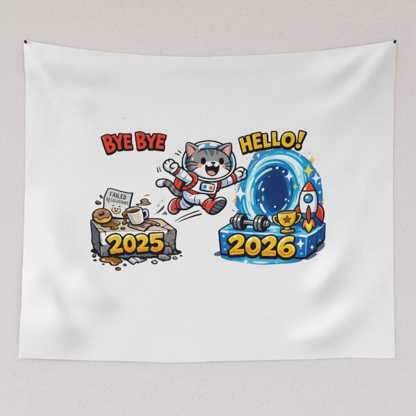 Item preview, Goodbye-2025-Hello-2026 DIGITAL designed and sold by w66aboo.