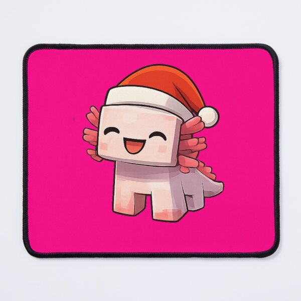 Item preview, Cute Blocky Axolotl Character Sticker – Happy Pixel Art – Voxel Cartoon Sticker designed and sold by Al-Ziyyel Studio✨.
