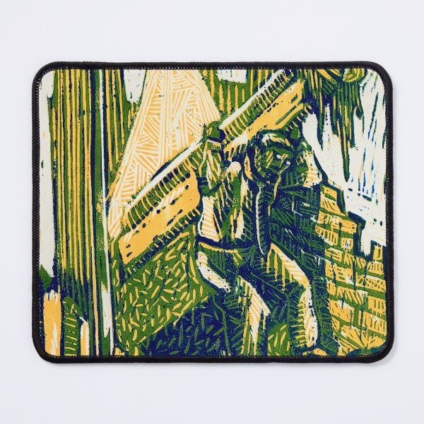 Item preview, Working Man - Green designed and sold by Noahkvart.