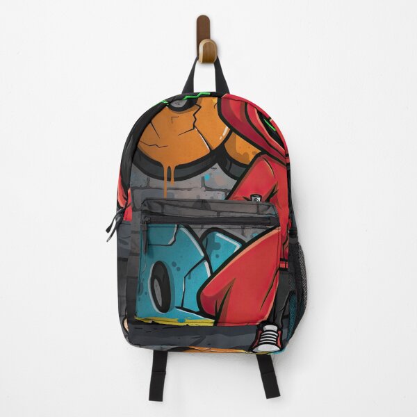 Item preview, Masked Graffiti Artist – Urban Street Art Character Illustration designed and sold by novapixel25100.