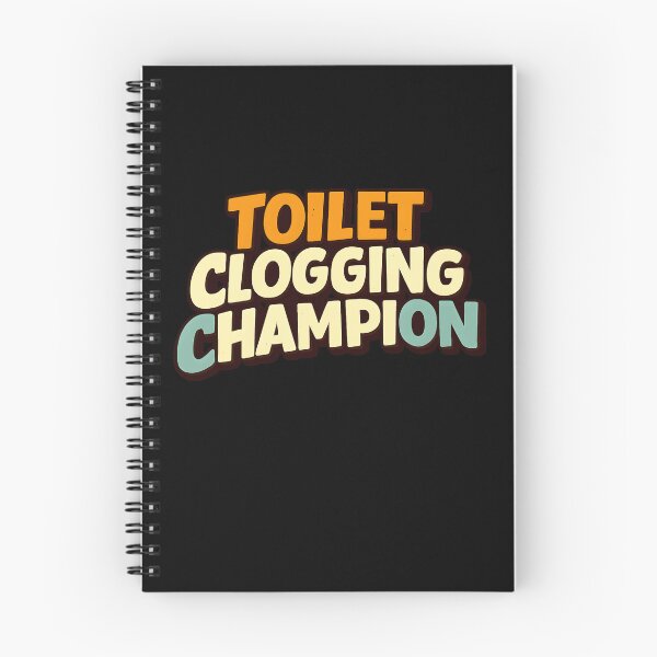 Item preview, Toilet Clogging Champion – Funny Toilet Plunger Design designed and sold by sssweetness.