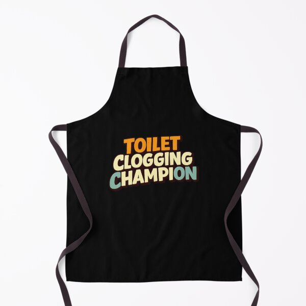 Item preview, Toilet Clogging Champion – Funny Toilet Plunger Design designed and sold by sssweetness.