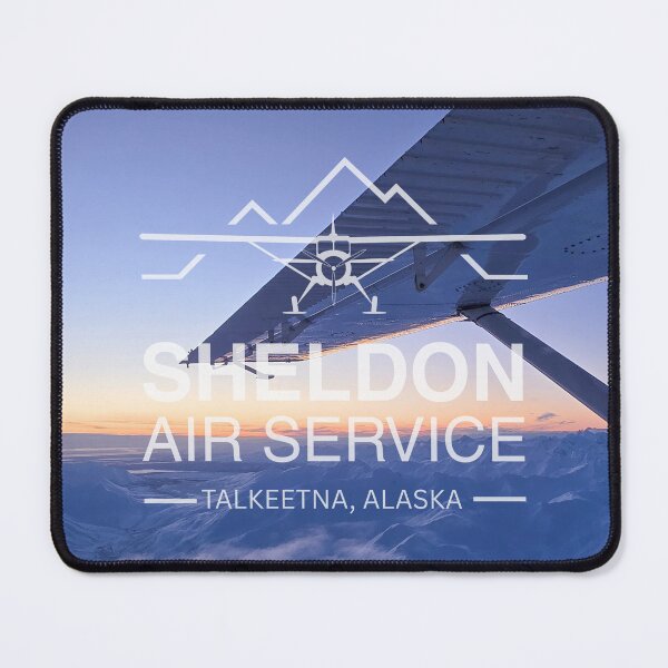 Item preview, Beaver Wing Over Alaska Sunset designed and sold by SheldonAir.