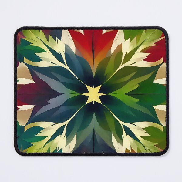 Item preview, Abstract foliage art in vibrant colors designed and sold by Beleza e Estilo.