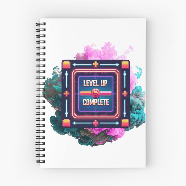 Item preview, Level Up Complete new year motivation designed and sold by SloganSauce.