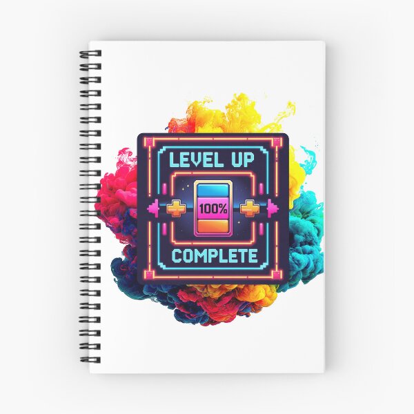 Item preview, Level Up Complete arcade style designed and sold by SloganSauce.
