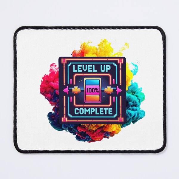 Item preview, Level Up Complete arcade style designed and sold by SloganSauce.