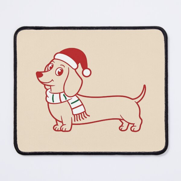 Item preview, Daschund Christmas – Line Art Holiday Dog Illustration designed and sold by WikaKowalczyk.