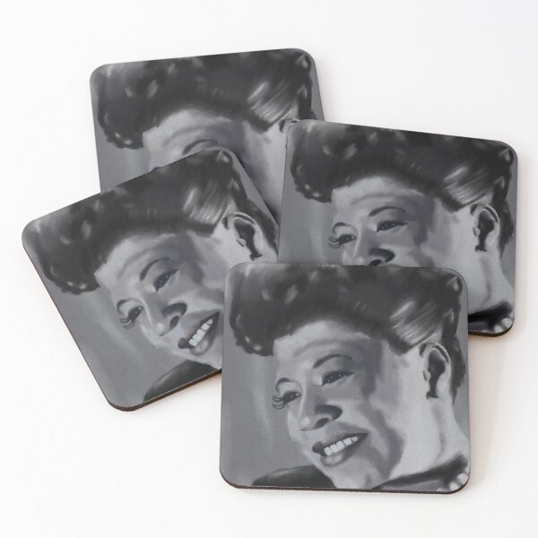 Item preview, Portrait painting of Ella Fitzgerald  designed and sold by thehat24.