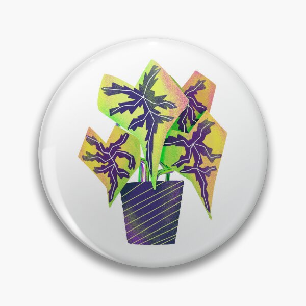 Item preview, Abstract Dumb cane – Stylized Botanical Art designed and sold by diaricesalt.
