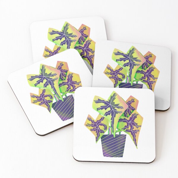 Item preview, Abstract Dumb cane – Stylized Botanical Art designed and sold by diaricesalt.