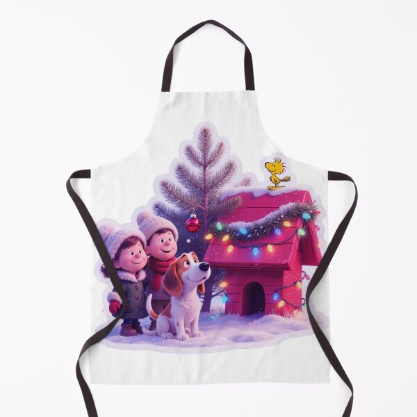 Item preview, Modern Peanuts Christmas Sticker: Heartwarming Holiday Scene in Vibrant Semi-Realistic Style designed and sold by ARTCREATESHOP.