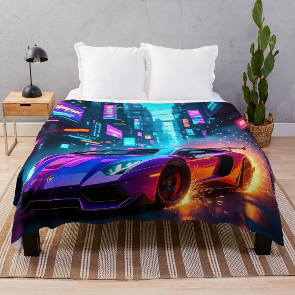 Item preview, Car doing a burnout in a fantasy world. designed and sold by Nomad-Maynard.