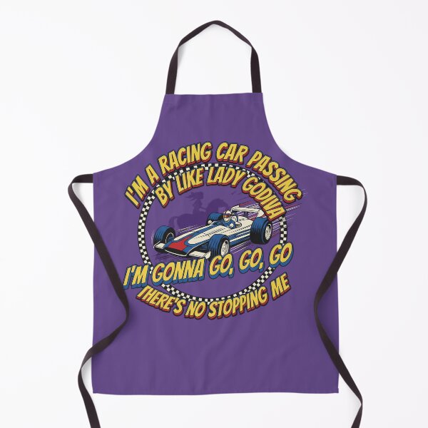 Item preview, Unstoppable Formula Racing Car Speed Retro Comic Design - Queen designed and sold by sing-it-out.