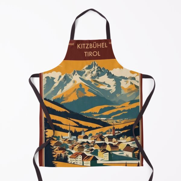 Artikelvorschau, Kitzbühel Vintage-Skiposter | Österreichische Alpen Retro-Reisekunst entworfen und verkauft von Esterlane.