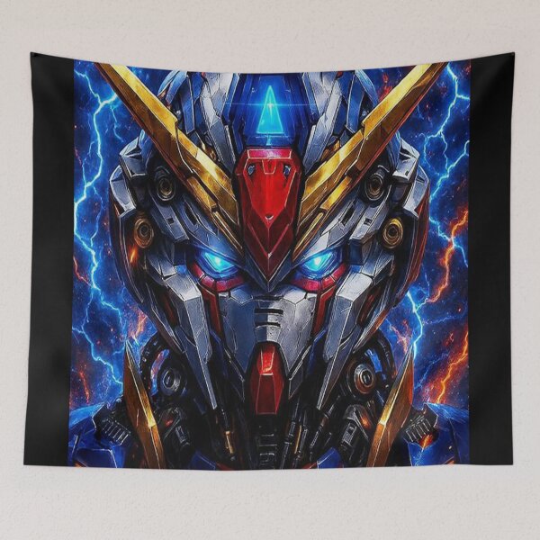 Item preview, MOBILE SUIT GUNDAM - FACE - Dark Warrior Anime designed and sold by MangaVersePrint.