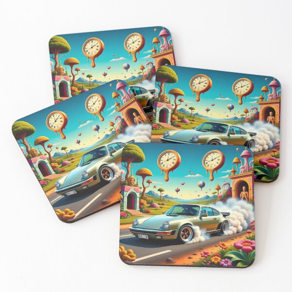 Item preview, Car doing a burnout in a fantasy world.  designed and sold by Nomad-Maynard.