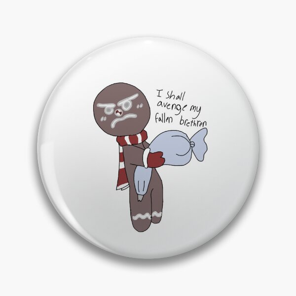 Item preview, Funny gingerbread man sticker. designed and sold by BaileySticker67.