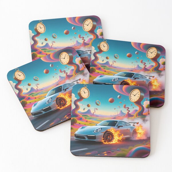 Item preview, Car doing a burnout in a fantasy world.  designed and sold by Nomad-Maynard.
