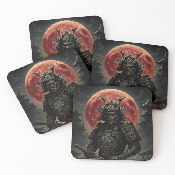 Item preview, Japanese Samurai Warrior Blood Moon, EA Military NFT Collection, Legendary Warriors Series  designed and sold by EASNFTCOL.