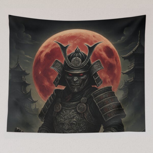 Item preview, Japanese Samurai Warrior Blood Moon, EA Military NFT Collection, Legendary Warriors Series  designed and sold by EASNFTCOL.