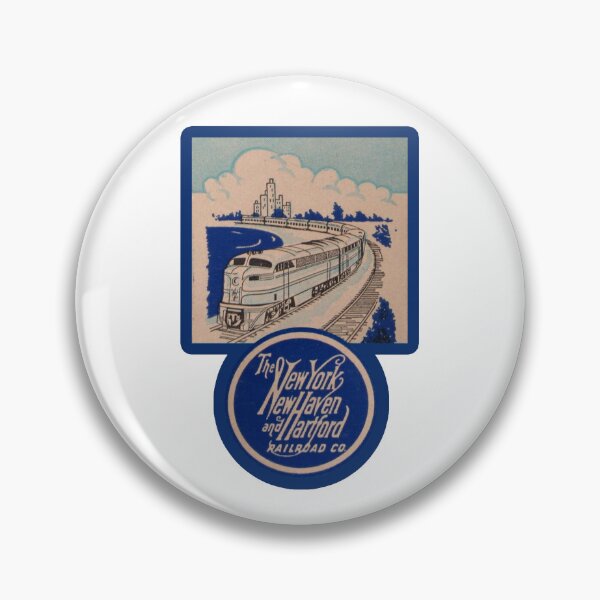 Item preview, Vintage The New York New Haven and Hartford Railroad designed and sold by QuayTradingCo.