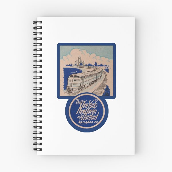 Item preview, Vintage The New York New Haven and Hartford Railroad designed and sold by QuayTradingCo.