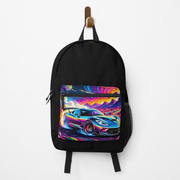 Item preview, Car doing a burnout in a fantasy world. designed and sold by Nomad-Maynard.