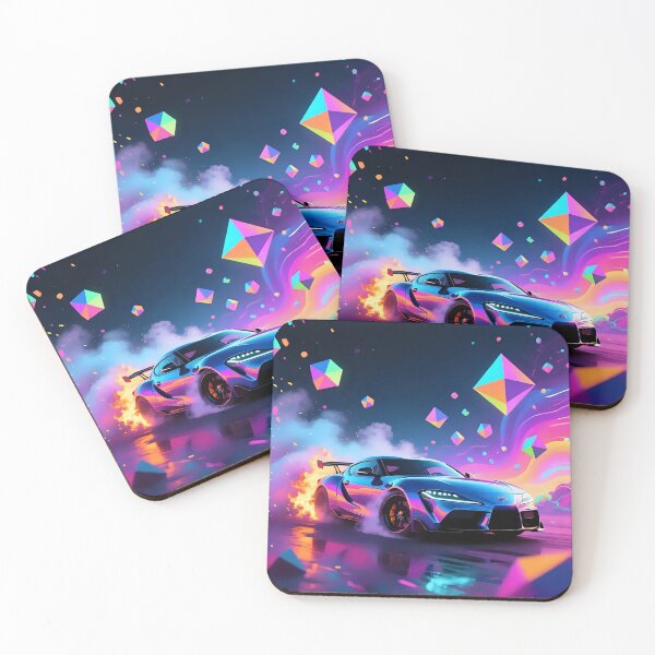 Item preview, Car doing a burnout in a fantasy world.  designed and sold by Nomad-Maynard.