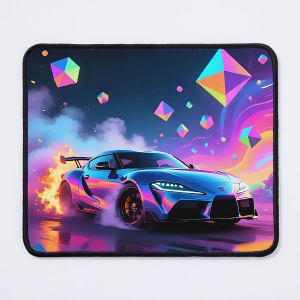 Item preview, Car doing a burnout in a fantasy world.  designed and sold by Nomad-Maynard.