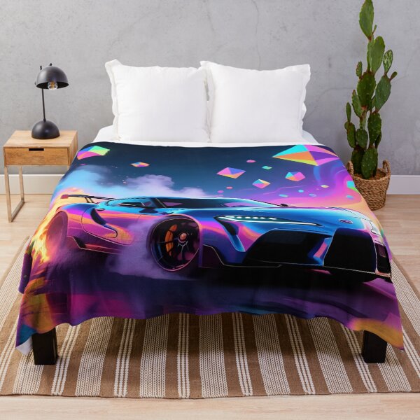 Item preview, Car doing a burnout in a fantasy world. designed and sold by Nomad-Maynard.