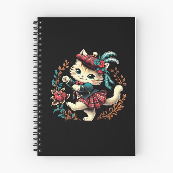 Item preview, Cute Highland Dance Cat – Adorable Scottish Dancing Kitten designed and sold by AYACHI90.