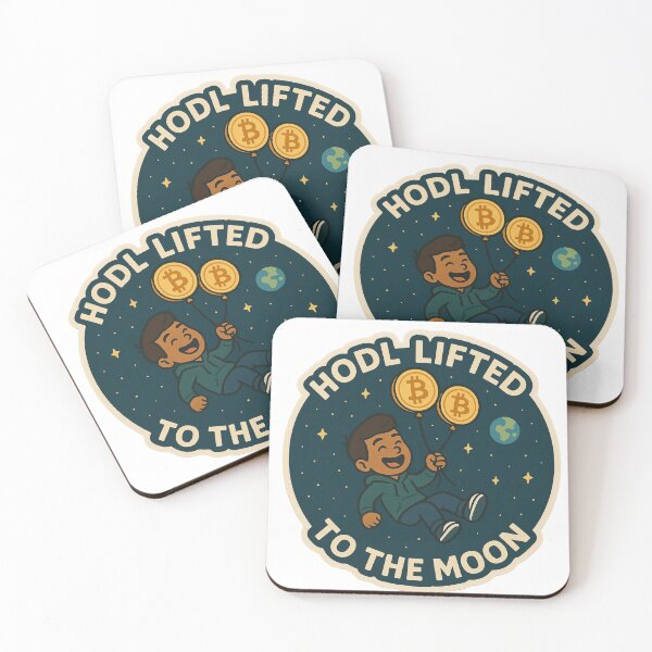 Item preview, HODL Lifted To The Moon Guy designed and sold by DivinelyAligned8.