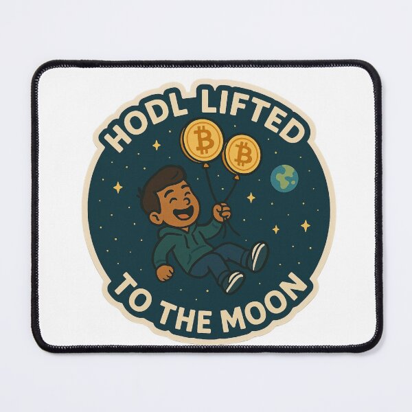 Item preview, HODL Lifted To The Moon Guy designed and sold by DivinelyAligned8.
