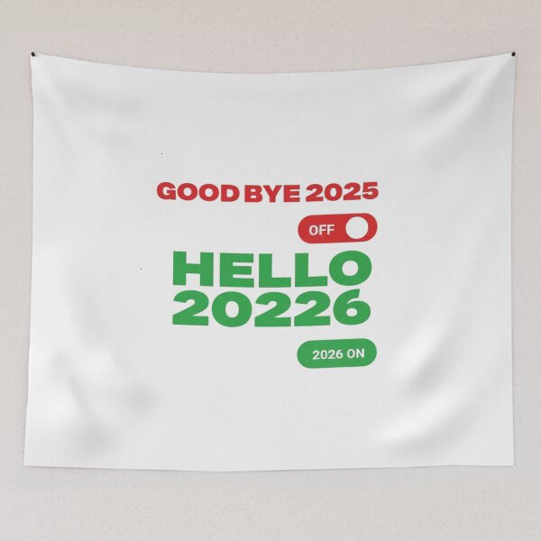 Item preview, Goodbye-2025-Hello-2026  designed and sold by w66aboo.
