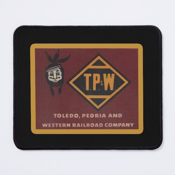 Item preview, Vintage Toledo Peoria and Western Railroad designed and sold by QuayTradingCo.