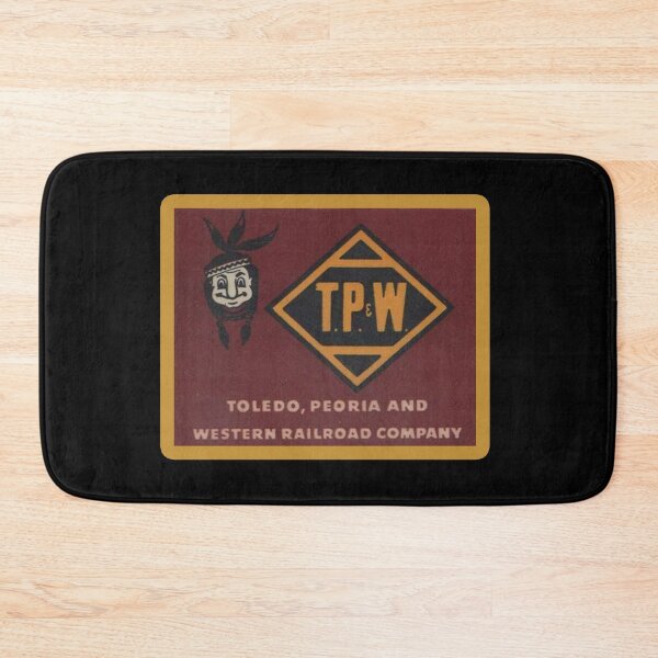 Item preview, Vintage Toledo Peoria and Western Railroad designed and sold by QuayTradingCo.