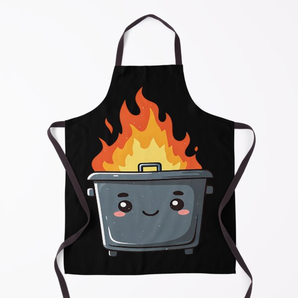 Item preview, Everything Is Fine Cute Dumpster Fire Funny Sarcastic Kawaii Art designed and sold by sky11PP.