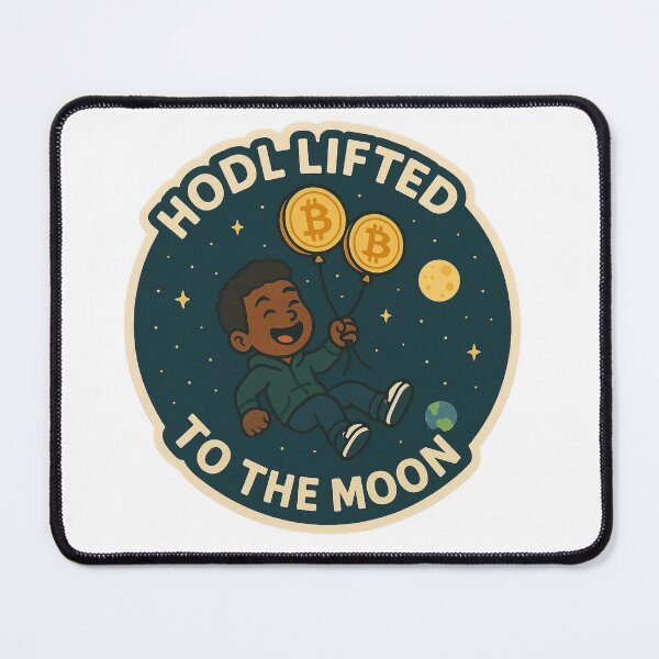Item preview, HODL Lifted To The Moon Trader designed and sold by DivinelyAligned8.