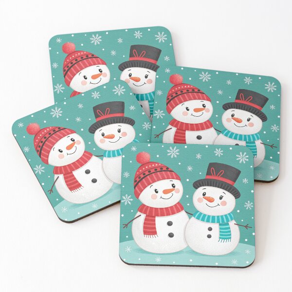 Item preview, Winter Friendship – Happy Snowmen Together designed and sold by VivoStudio.