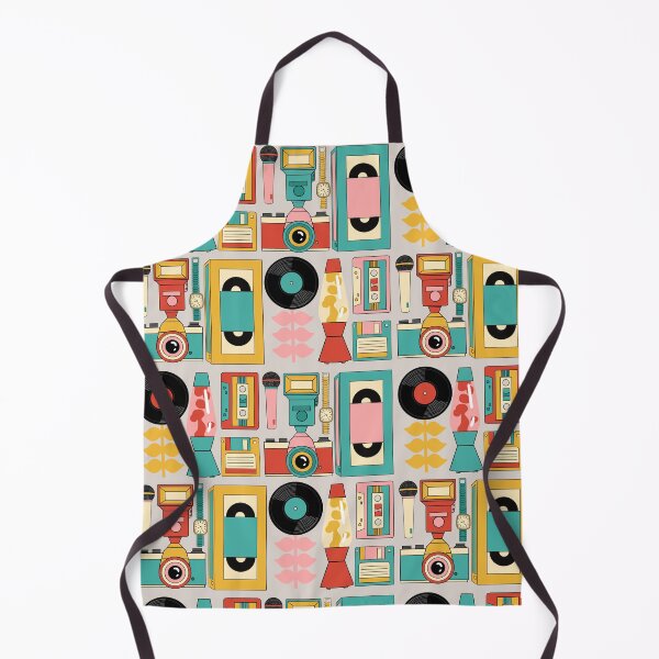 Item preview, Retro Vintage Record Albums, Lava Lamp, Cassette Tapes, Floppy Disk, VHS Tapes, and Cameras designed and sold by Goolsby-Designs.