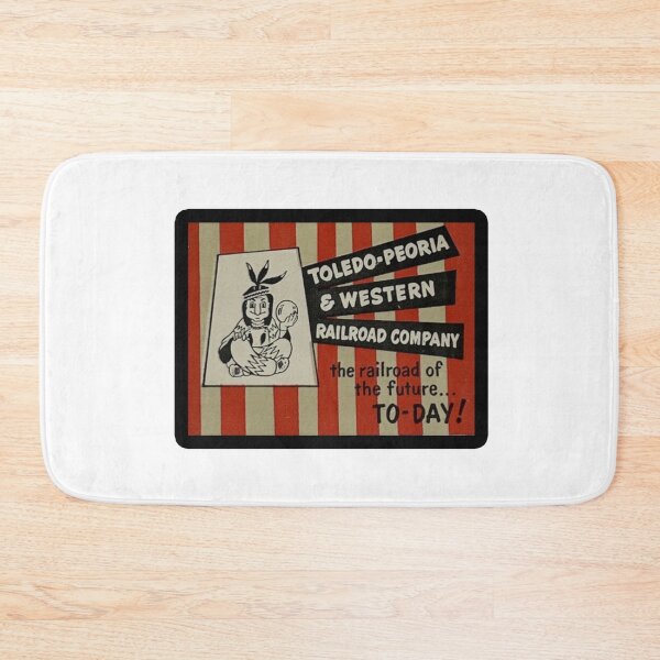 Item preview, Vintage Toledo Peoria and Western Railroad designed and sold by QuayTradingCo.