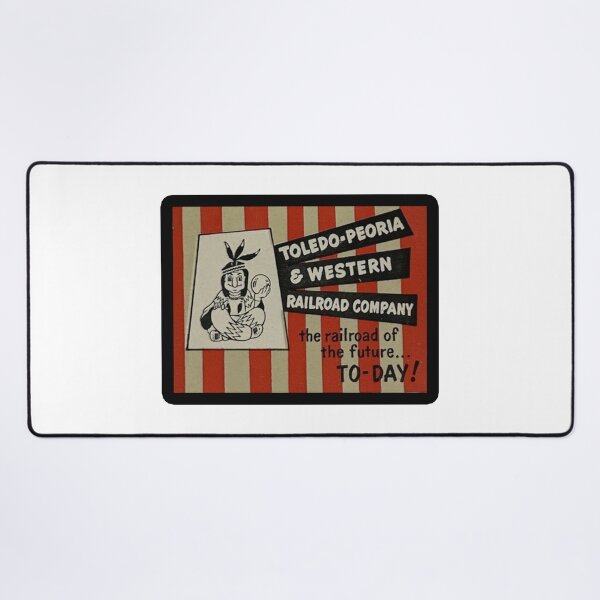 Item preview, Vintage Toledo Peoria and Western Railroad designed and sold by QuayTradingCo.