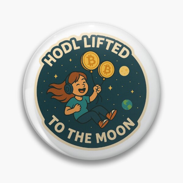 Item preview, HODL Lifted To The Moon Girl designed and sold by DivinelyAligned8.