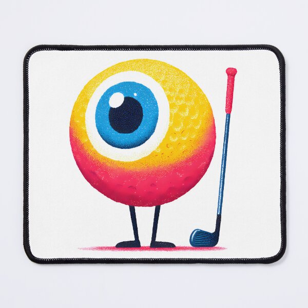 Item preview, Pop Art Golf Eye – Pop art eye golf ball designed and sold by MKV Design.