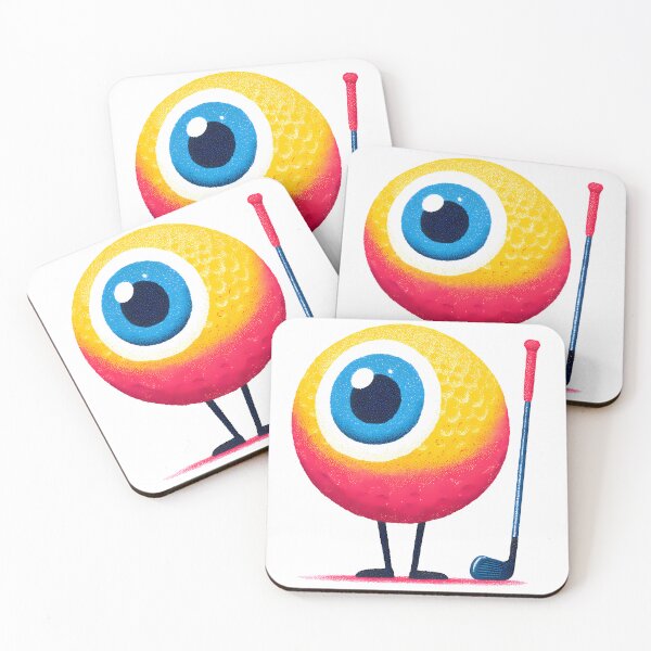 Item preview, Pop Art Golf Eye – Pop art eye golf ball designed and sold by MKV Design.