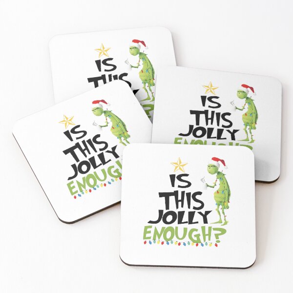 Item preview, Is This Jolly Enough: Funny Grinch Lights Design designed and sold by ChaaiTee.