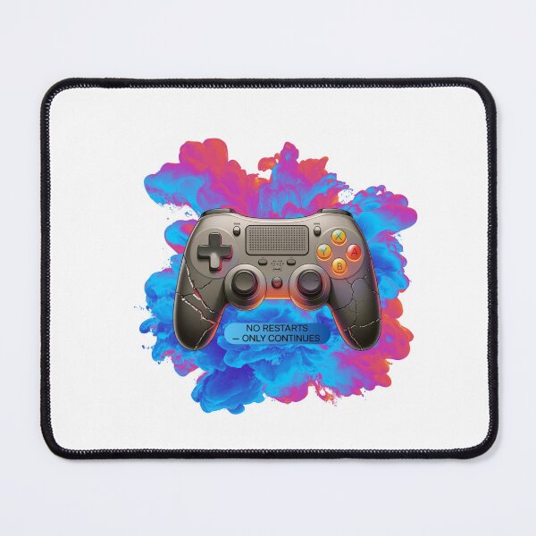 Item preview, No Restarts Only Continues new year mindset designed and sold by SloganSauce.