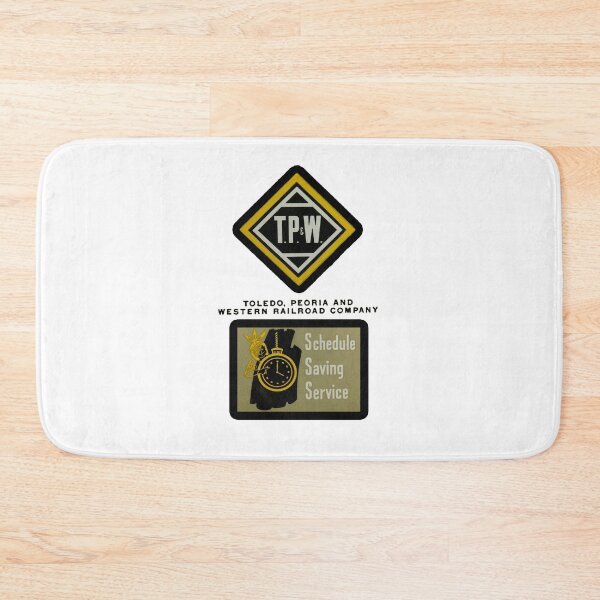 Item preview, Vintage Toledo Peoria and Western Railroad designed and sold by QuayTradingCo.